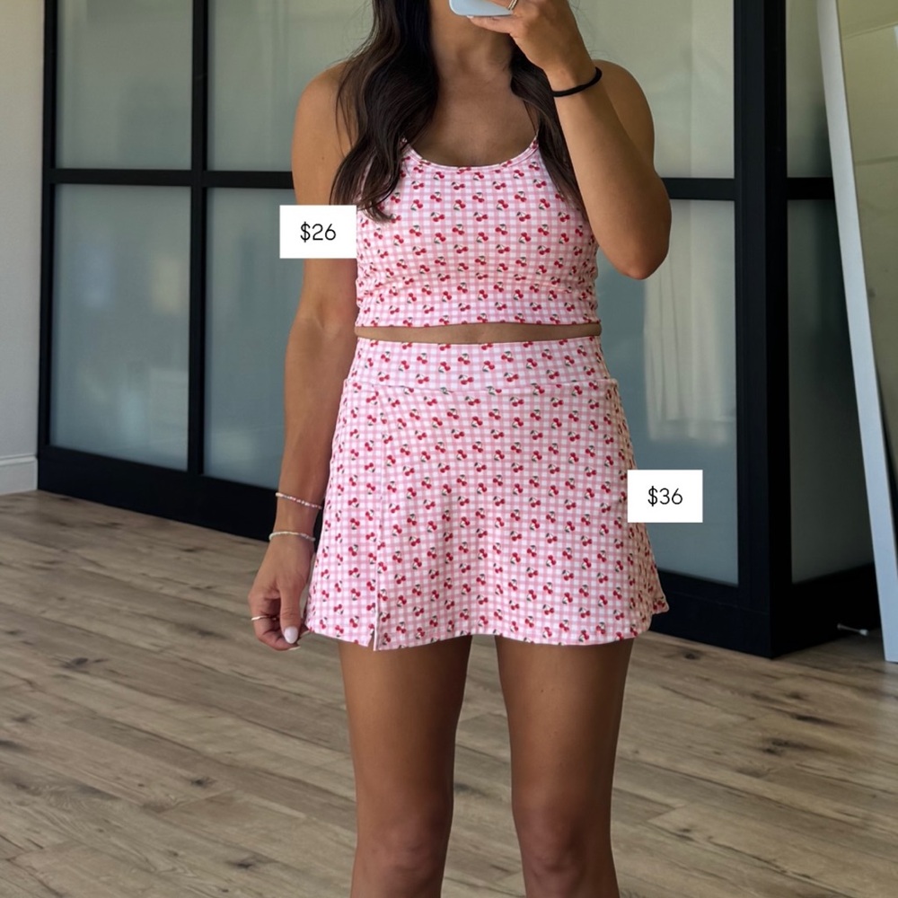 Shop Talulah Athletic Cherry Skort Set